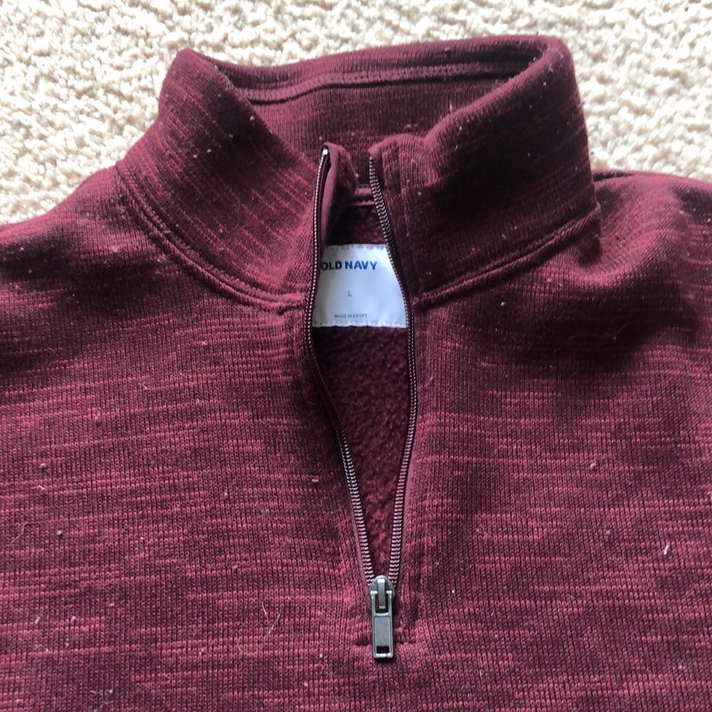 $3 🌻 Men’s Old Navy Quarter-Zip Pullover - Picture 16 of 16
